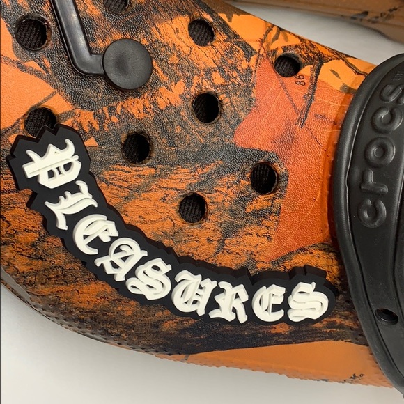 Pleasures Mossy oak Croc Orange size 11 lined - Picture 3 of 6